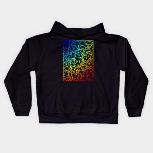 Gradient Color Mesh Kids Hoodie